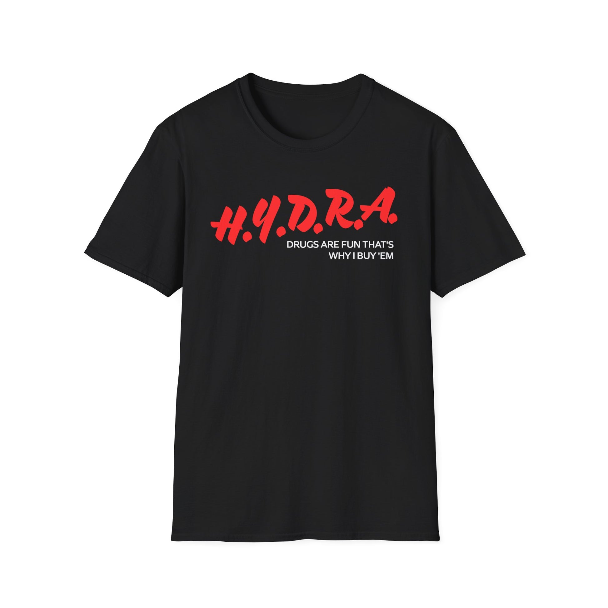 H.Y.D.R.A. "D**** ARE FUN" Casual Fitted Tee