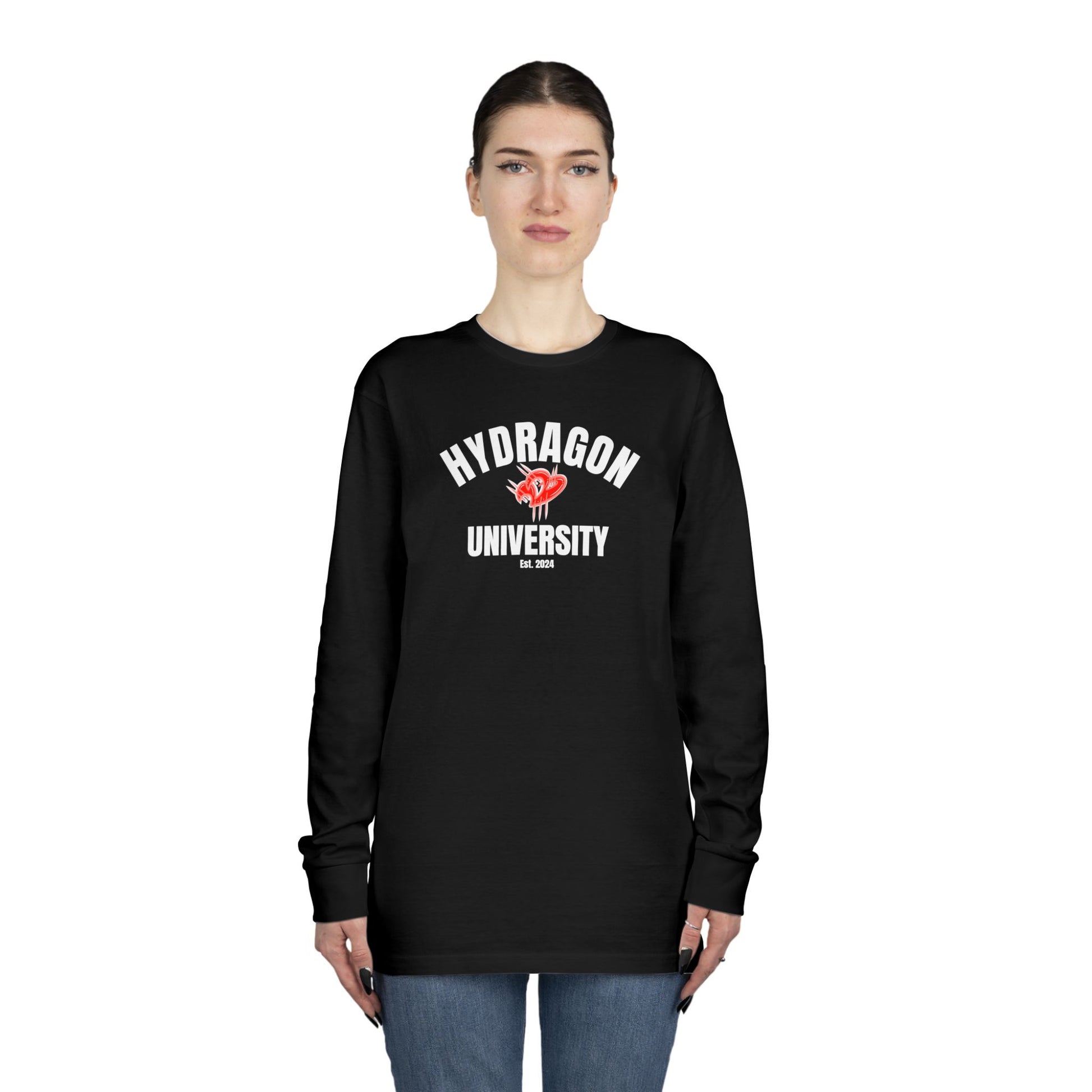 Copy of Hydragon University Long Sleeve Crewneck Tee