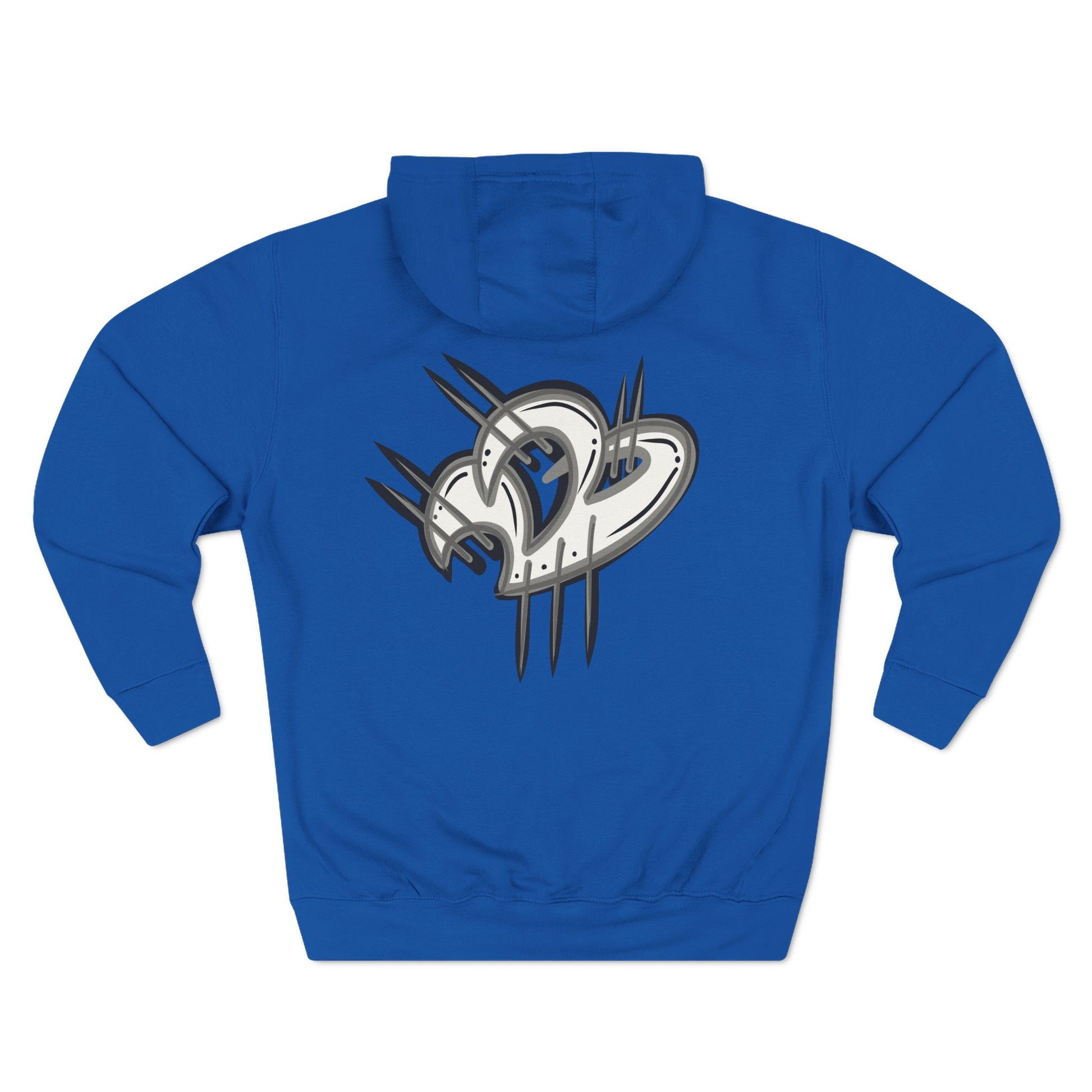 The Elite Collegiate Outline Unisex Hoodie - Blue Team