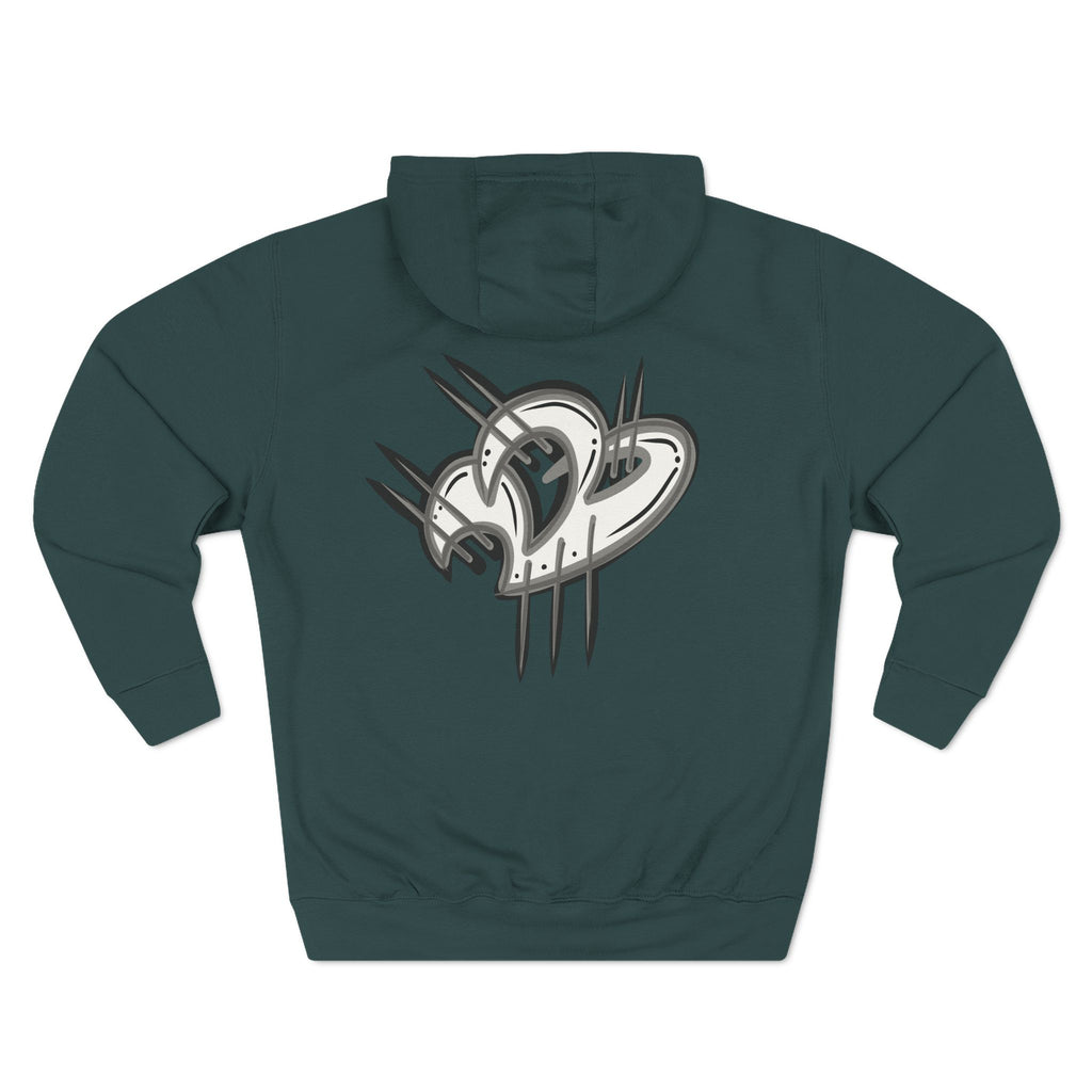 The Elite Collegiate Bold Unisex Hoodie - Green Team