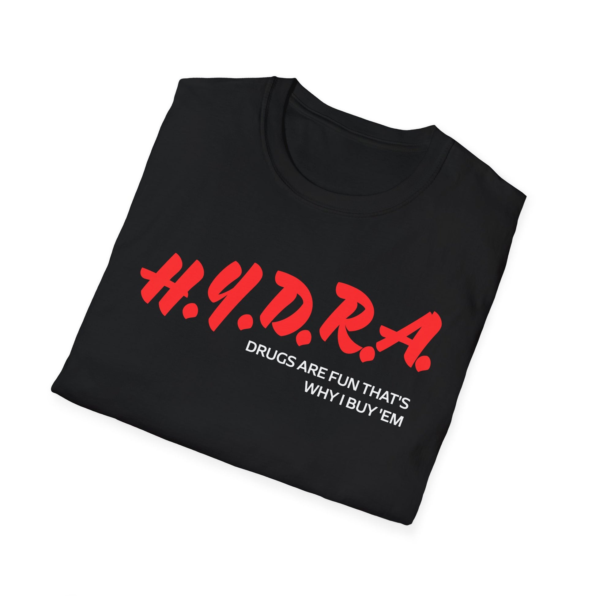 H.Y.D.R.A. "D**** ARE FUN" Casual Fitted Tee