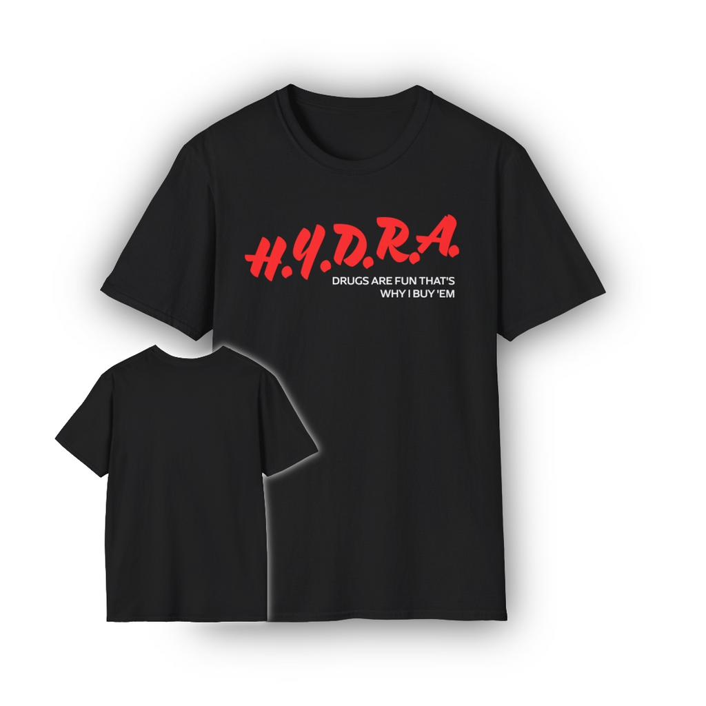 H.Y.D.R.A. "D**** ARE FUN" Casual Fitted Tee