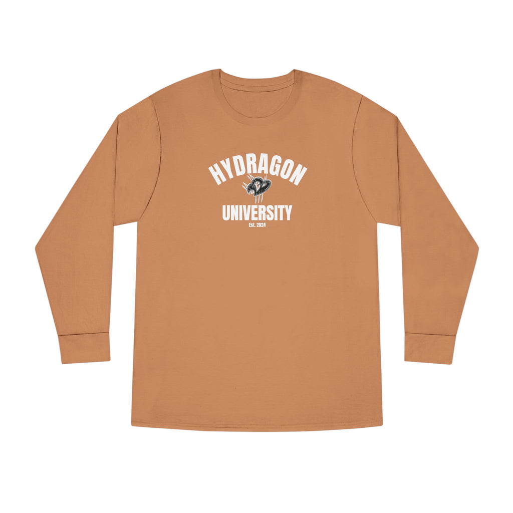 Hydragon University Long Sleeve Crewneck Tee