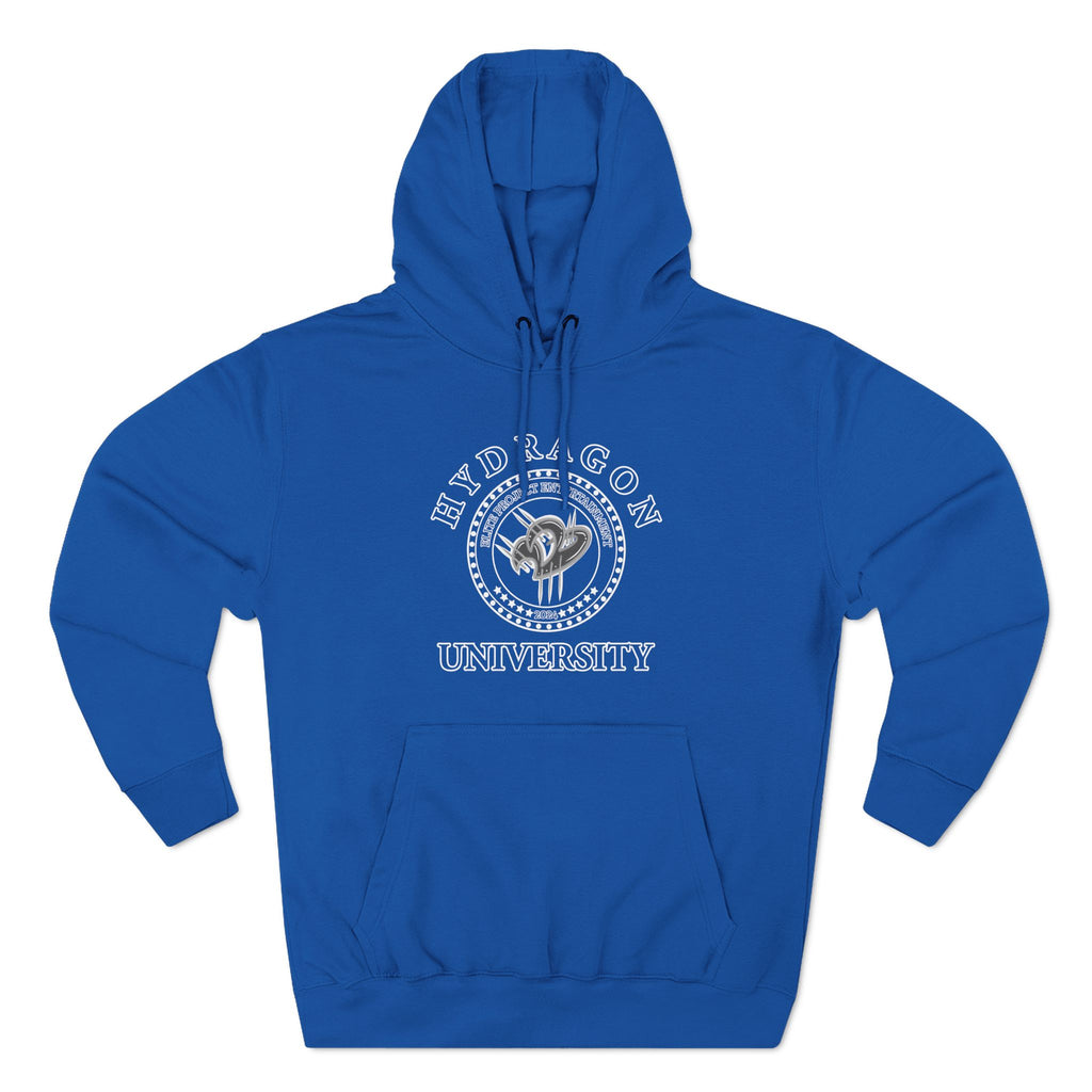 The Elite Collegiate Outline Unisex Hoodie - Blue Team