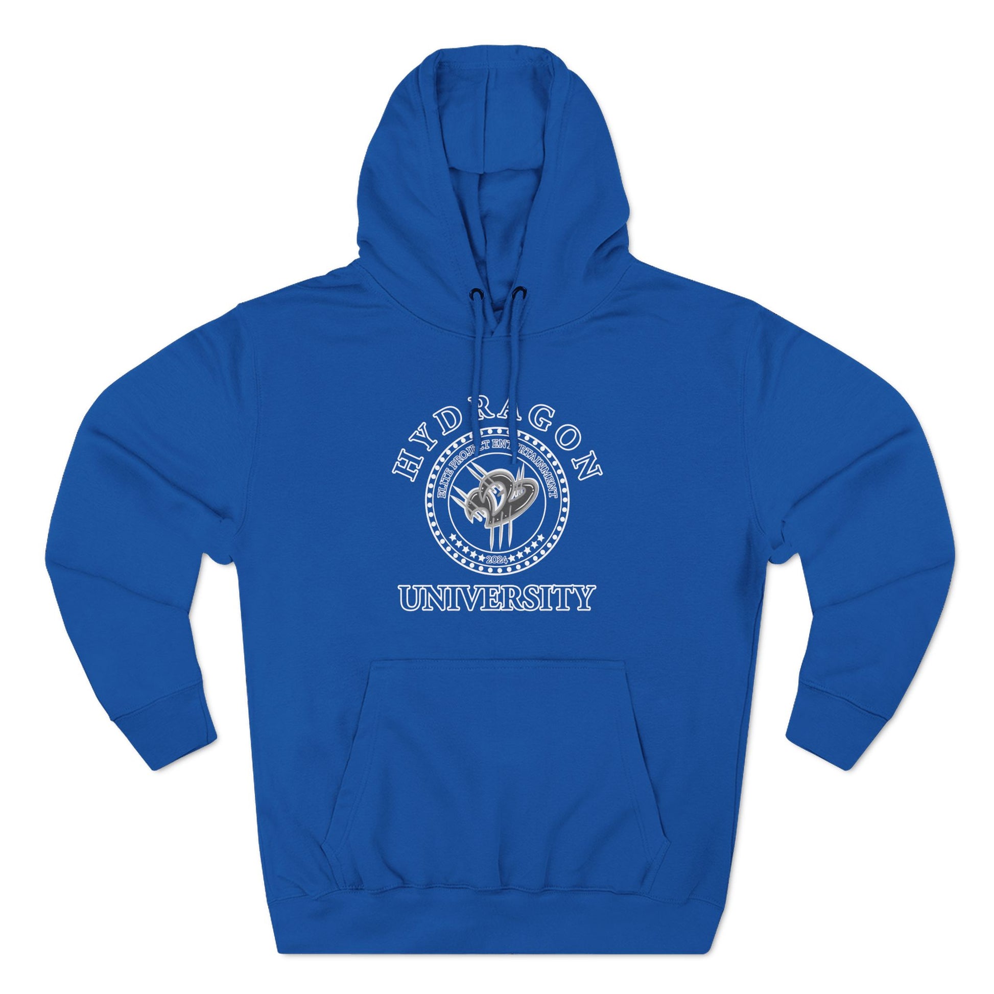 The Elite Collegiate Outline Unisex Hoodie - Blue Team