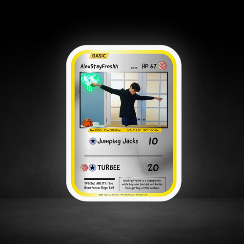 ASF Elitémon Die-Cut Sticker [Basic]