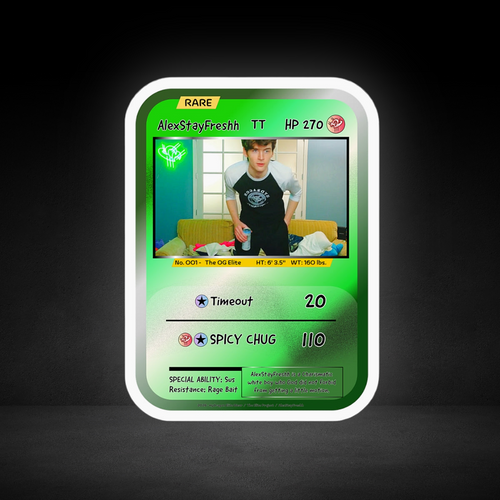 ASF Elitémon Die-Cut Sticker - [Rare]