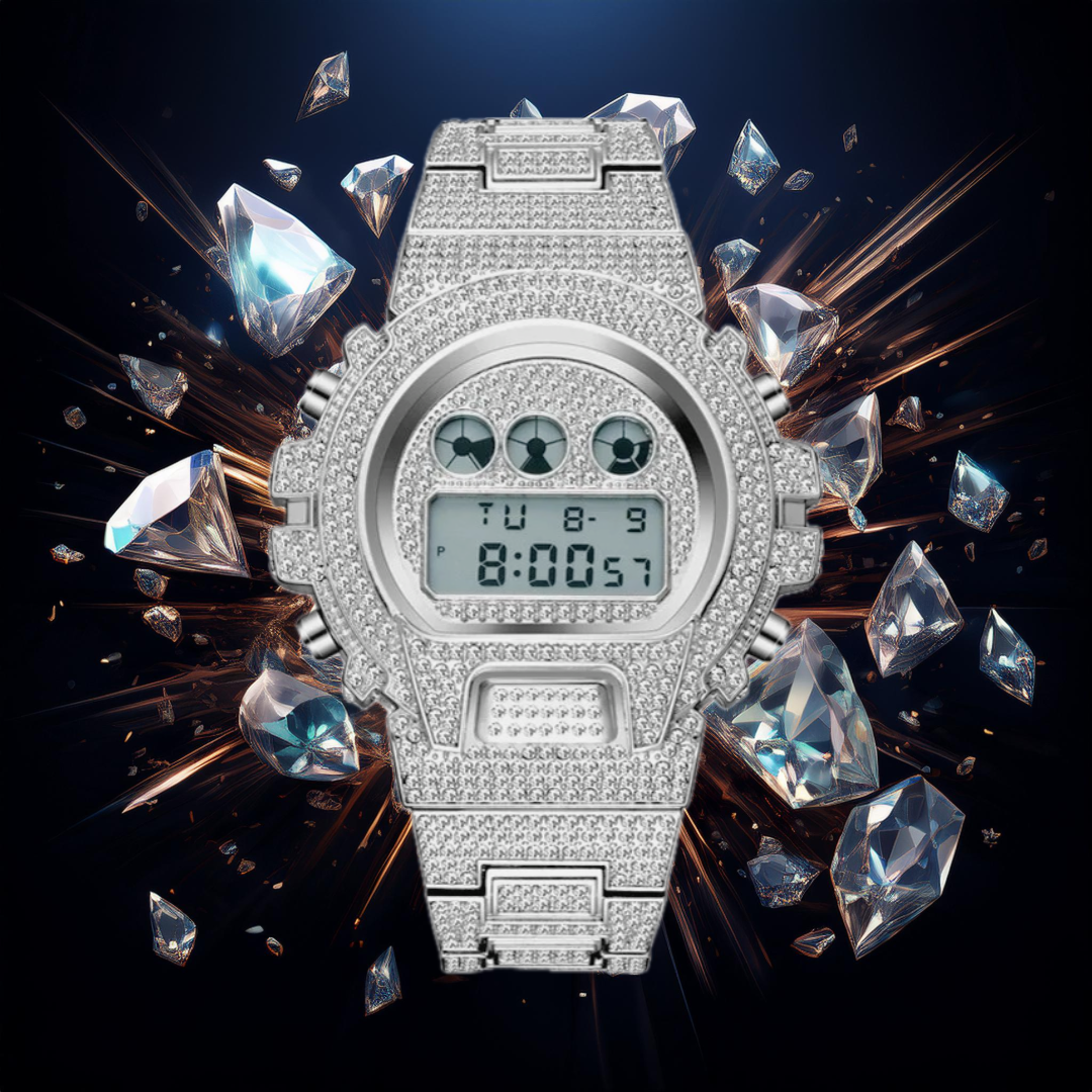 (BULK) G-Style Iced Out Watch x 10 Units