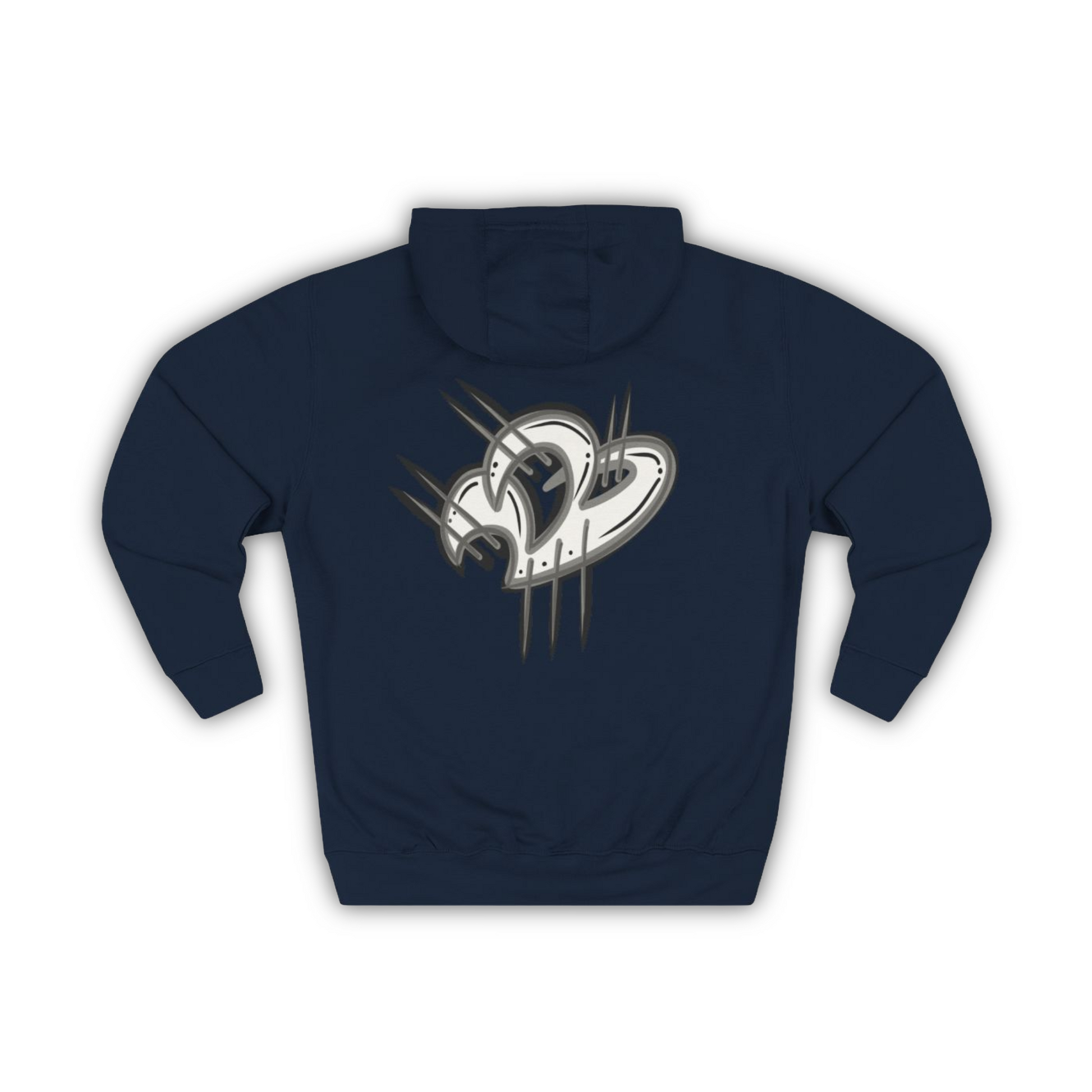 The Elite Collegiate Solid Unisex Hoodie - Navy Team