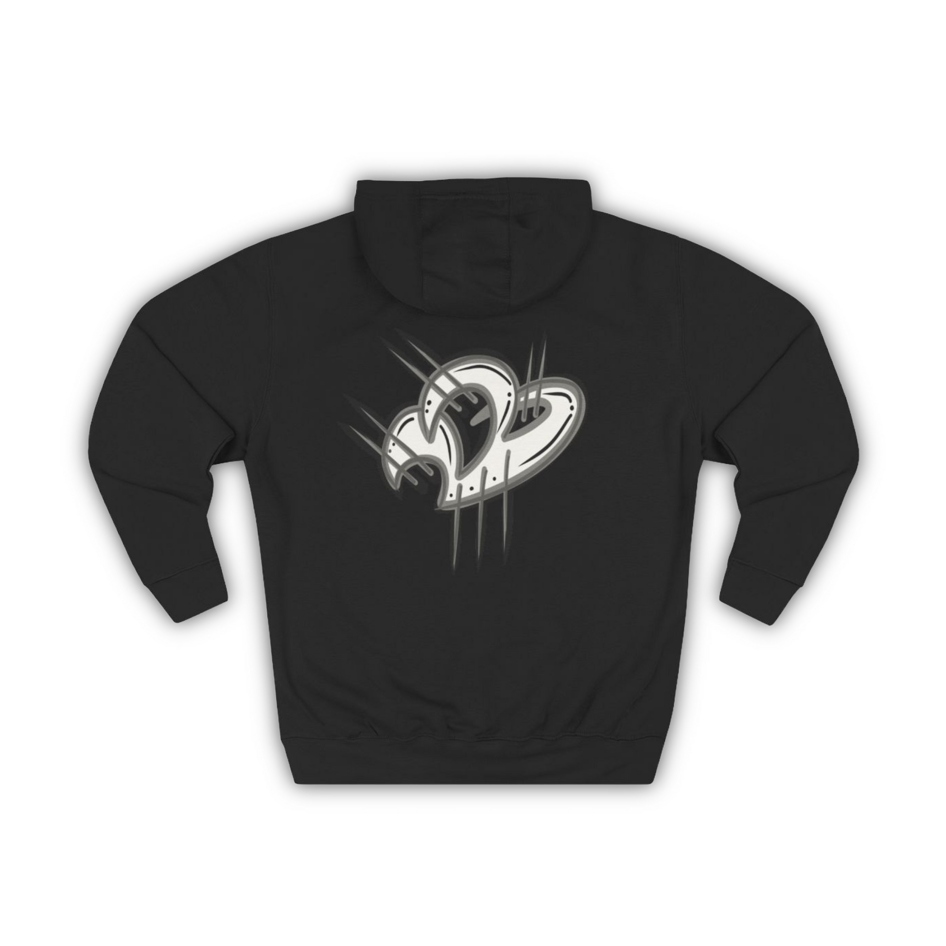 The Elite Collegiate Solid Unisex Hoodie - Black Team